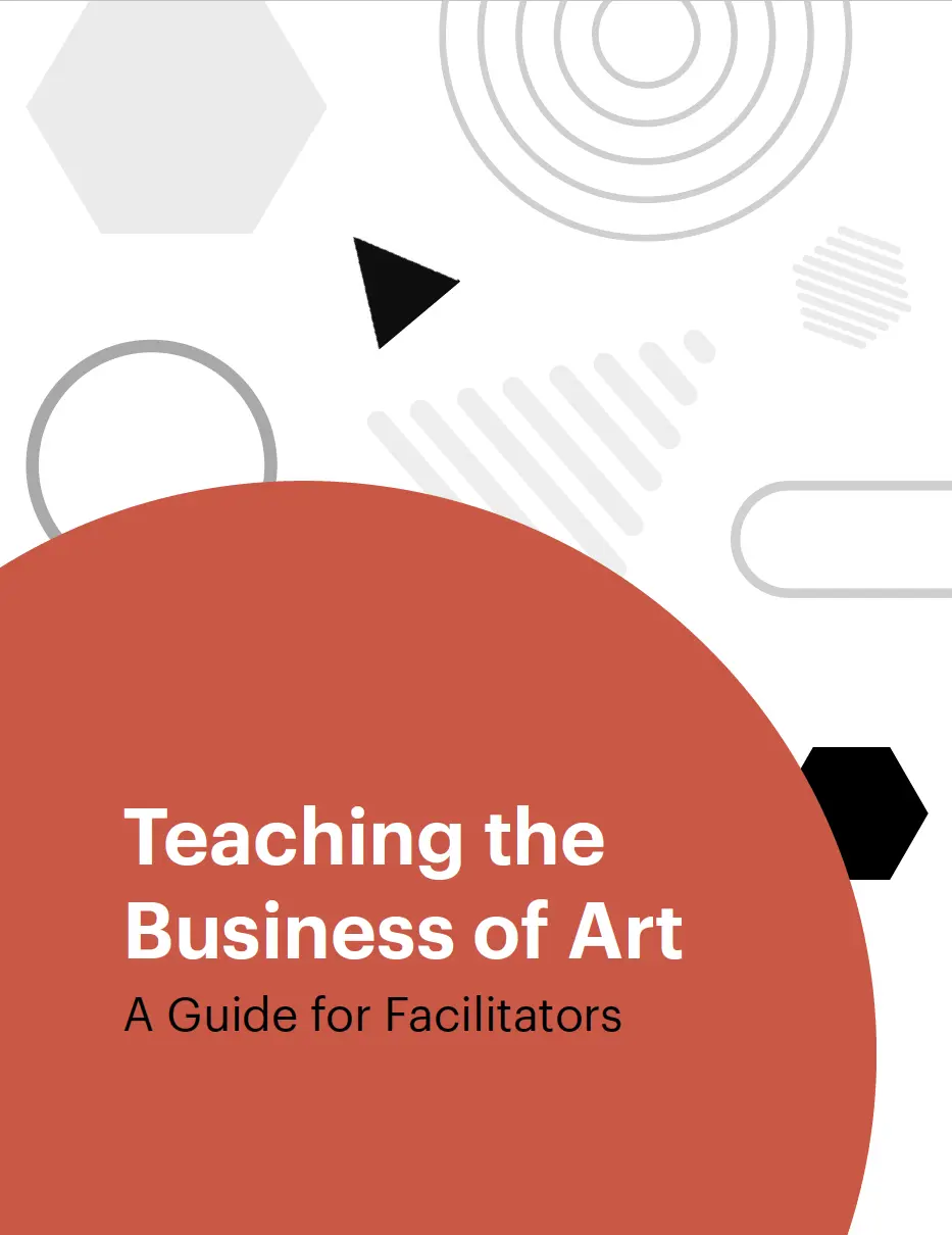 Business of Art - Facilitator Guide Cover Image